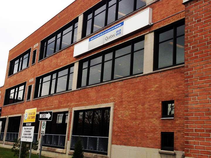 The Montérégie public health building in Quebec.