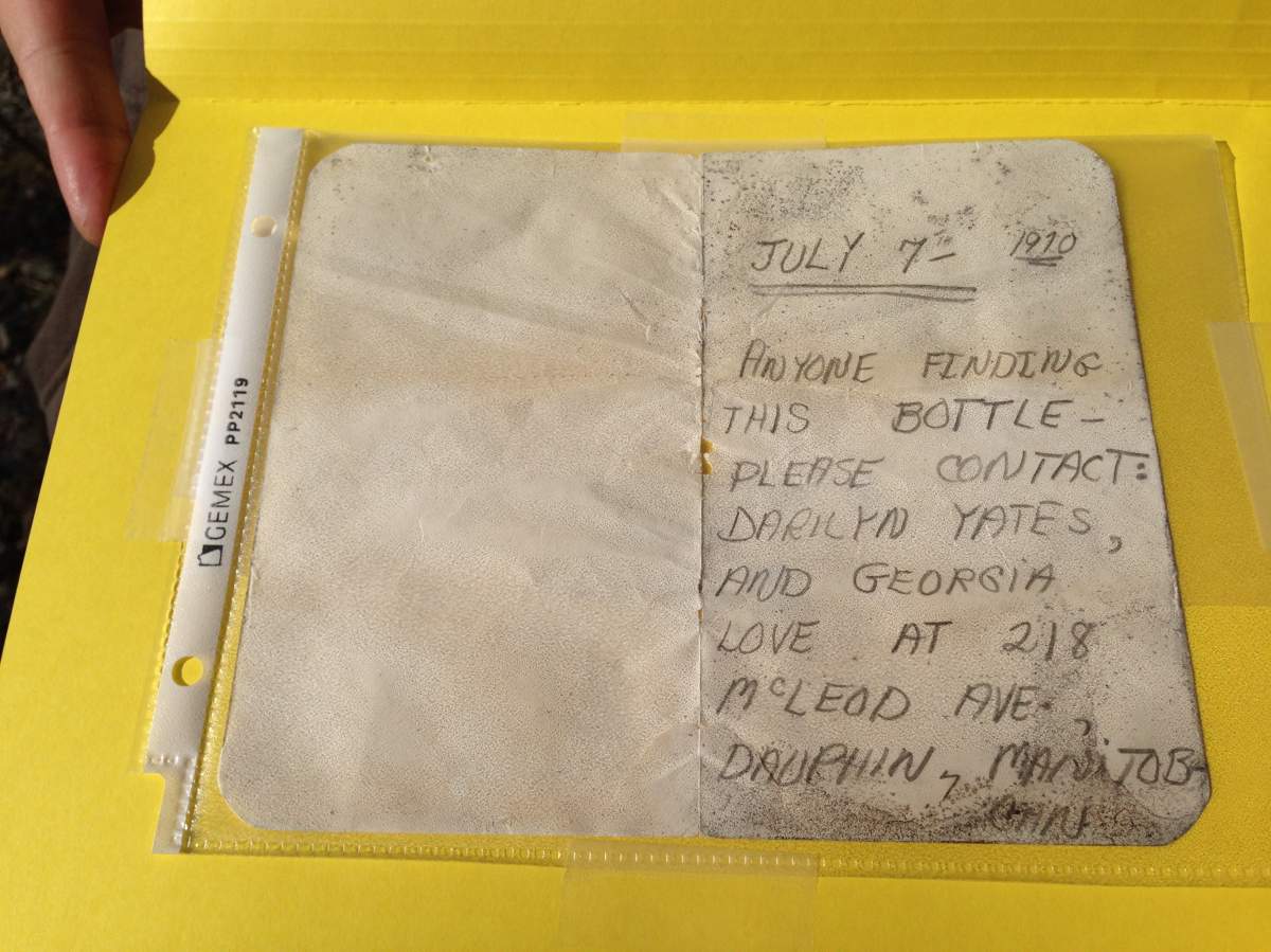 40-year-old note sends geocacher on a cross-province scavenger hunt - image