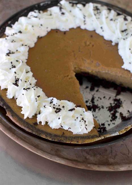 Cream cheese produces ultimate creamy pumpkin pie