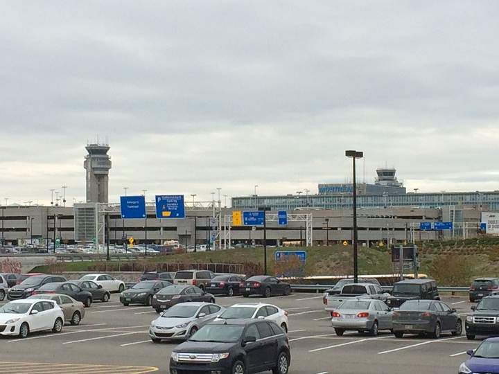 The Pierre-Elliott-Trudeau International Airport in Montreal on October 22, 2014.