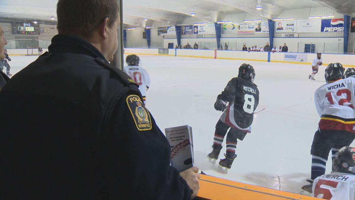 Winnipeg police start monitoring minor hockey games - image