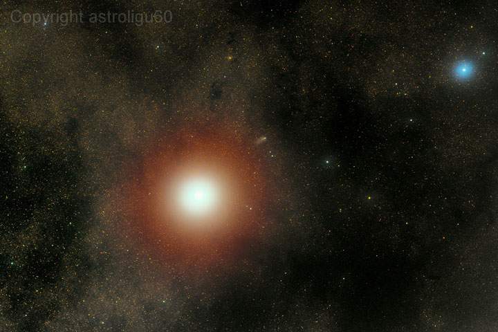 Comet Siding Spring as it passes Mars