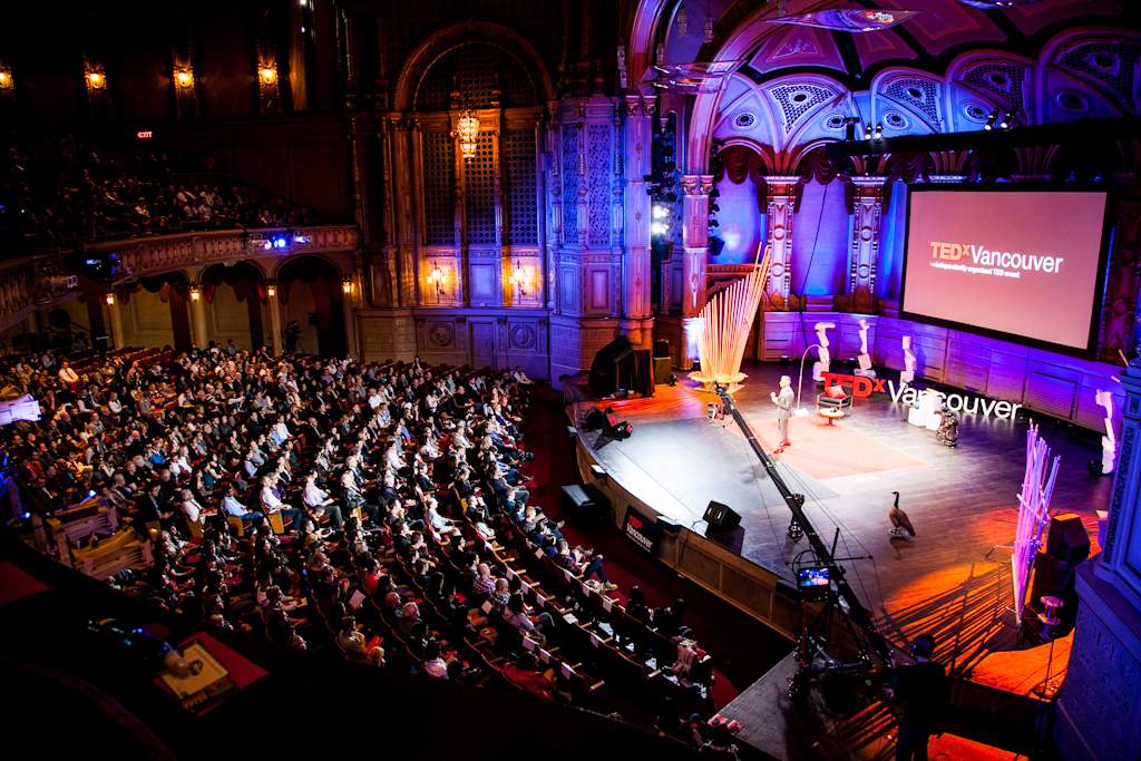 TedxVancouver event in 2012.