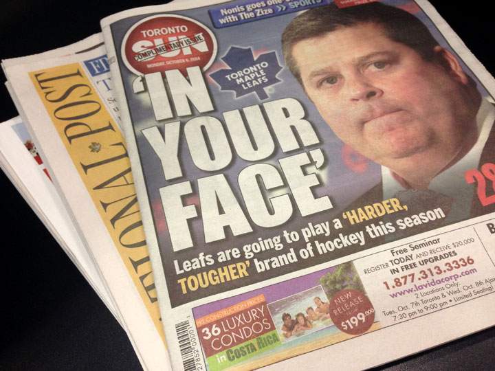 Quebecor has signed a deal to sell Sun Media Corp.’s English-language operations, consisting of 175 newspapers and publications.