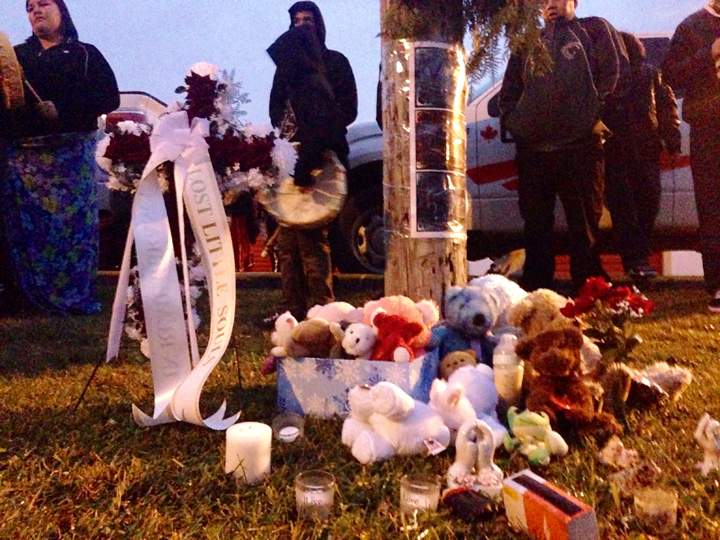 U-Haul vigil infants babies bodies Winnipeg