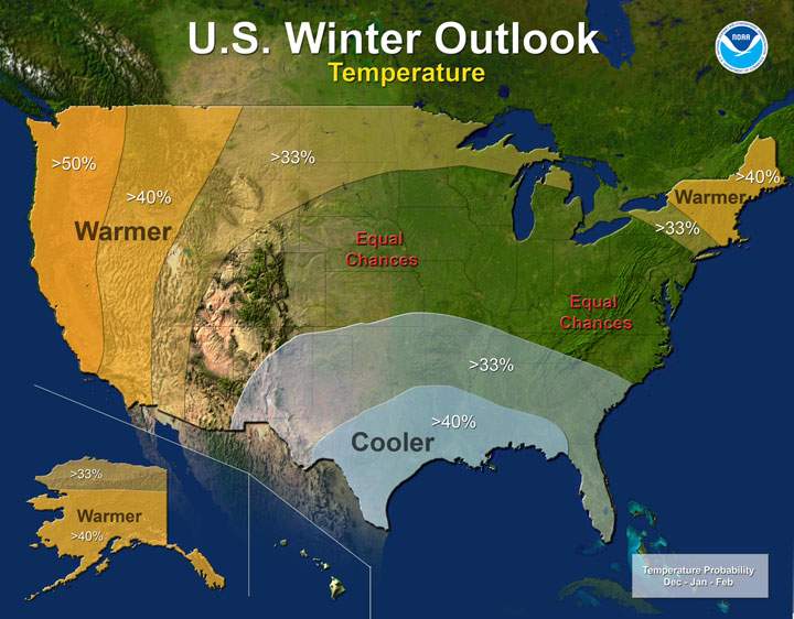 U.S. winter forecast