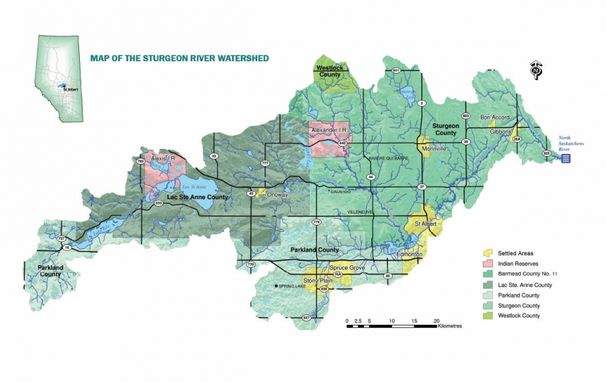 Sturgeon River Watershed.