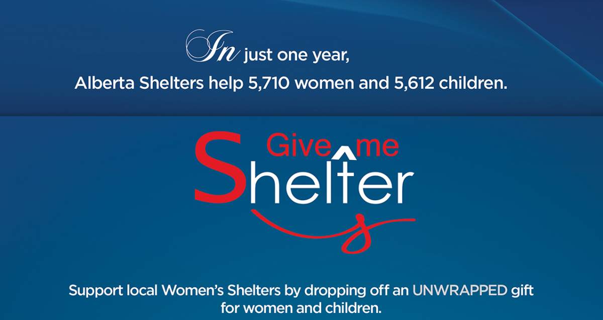 ‘Give Me Shelter’ campaign launches to help Edmonton women’s shelters - image
