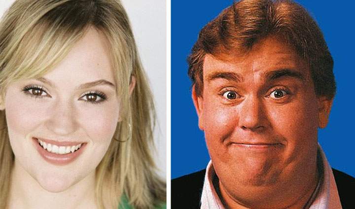Jennifer Candy and John Candy