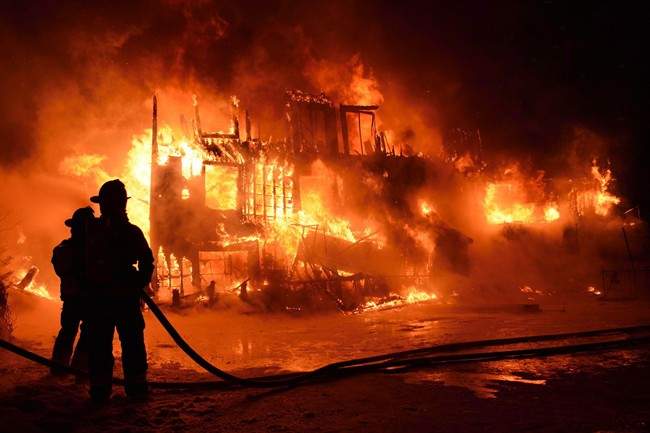 L'Isle Verte fire