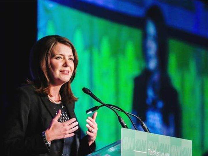Wildrose Leader Danielle Smith.