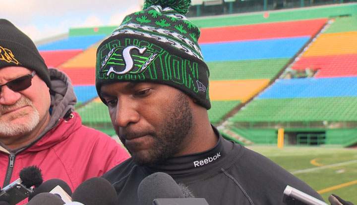 Saskatchewan Roughriders quarterback Darian Durant won't return Saturday against Edmonton Eskimos.