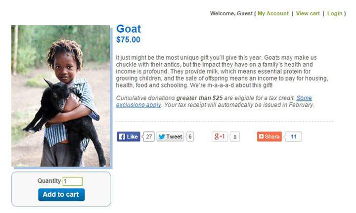 Plan Canada says that goats may make us chuckle with their antics, but the impact they have on a family’s health and income is profound.