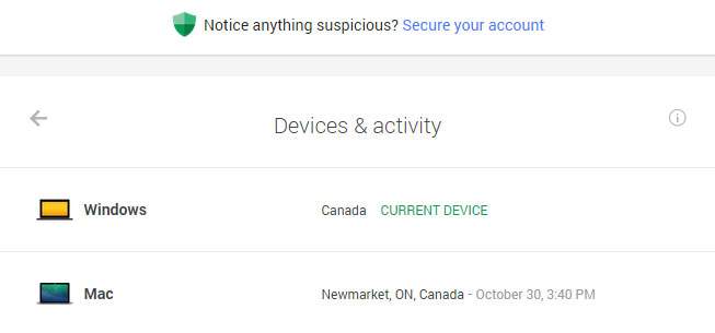 Google makes it easier to see what devices are logged into your account - image
