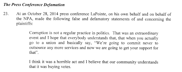 Gregor Robertson suing mayoral challenger Kirk LaPointe for defamation - image
