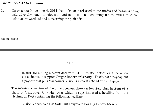 Gregor Robertson suing mayoral challenger Kirk LaPointe for defamation - image