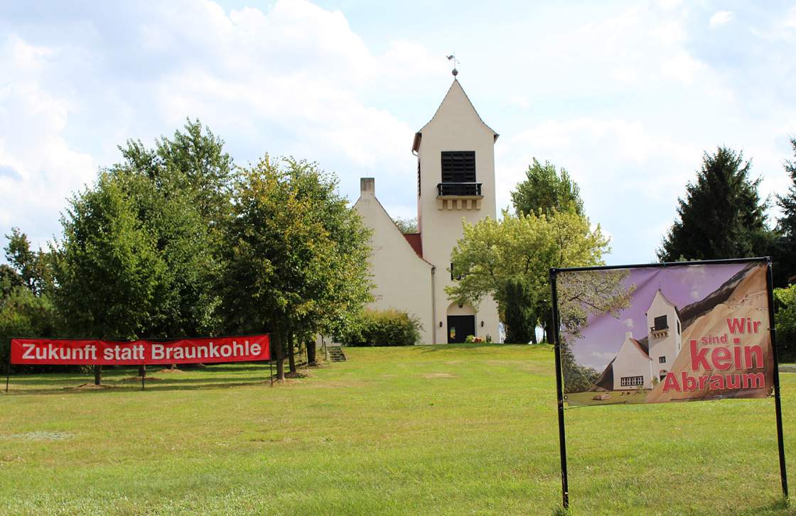 A church in Kerkwitz, Germany