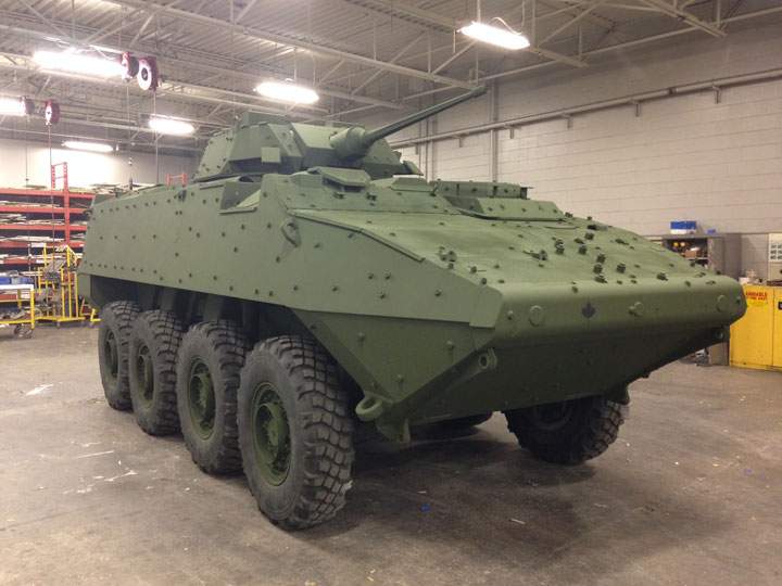 LAV III memorial replica