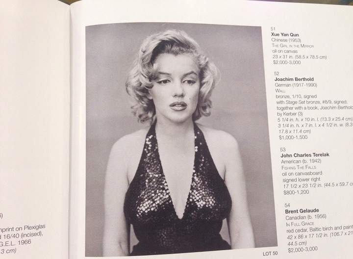 A rare print of Marilyn Monroe sells for $38,000 in auction