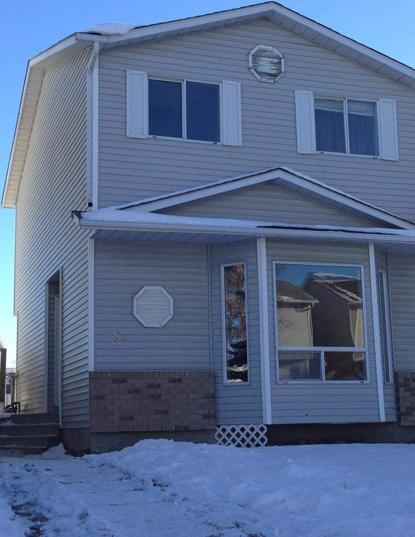 The home in Martindale in northeast Calgary where a young woman was repeatedly sexually assaulted.