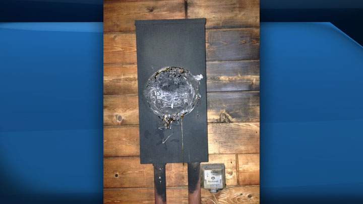 The ninth smart meter fire in Saskatchewan resulted in damage to the outside of an east Regina home on November 7, 2014.