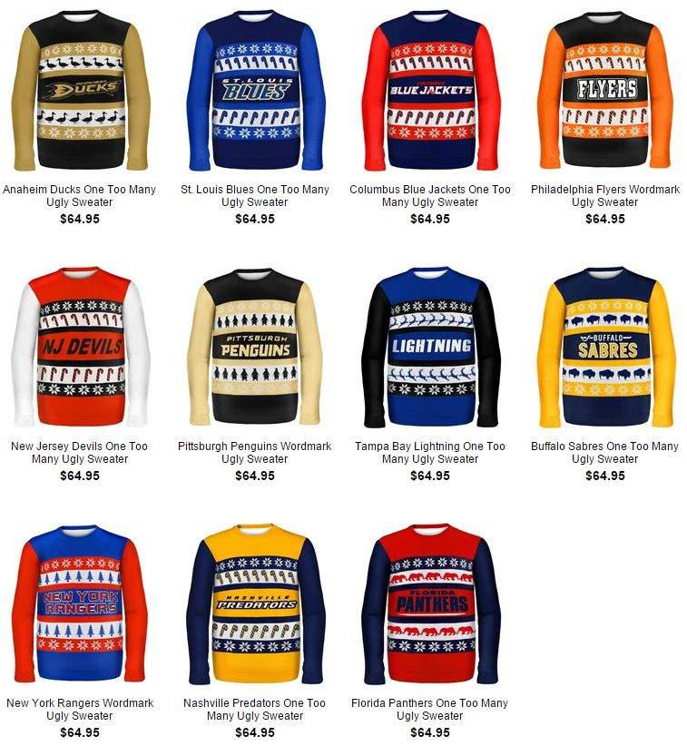 NHL joins the ugly sweater phenomenon - image