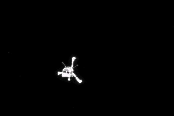 Philae landing