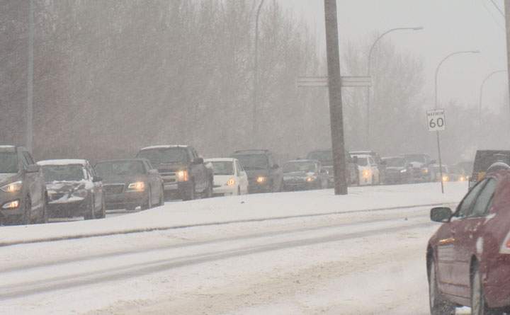 Environment Canada Meteorologist Rob Paola says a system passed through central and southern Saskatchewan Saturday.