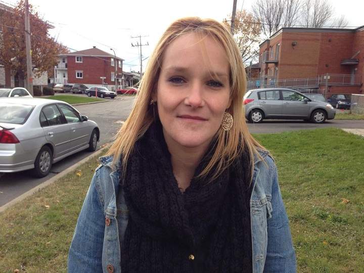Tanya St-Arnaud on November 13, 2014.