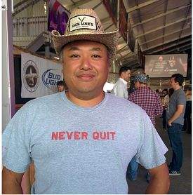 Terry Lo's photo, posted to his blog along with his resignation Wednesday.