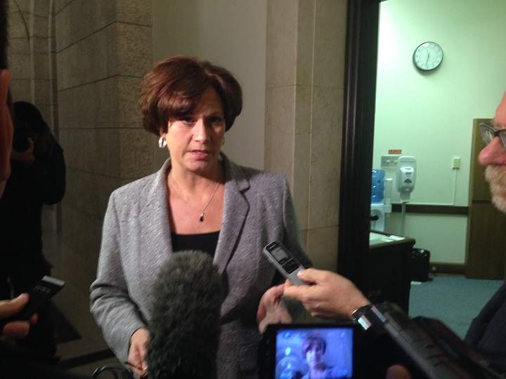 Theresa Oswald led a caucus rebellion against Premier Greg Selinger that precipitated the March 8 Manitoba NDP leadership vote.