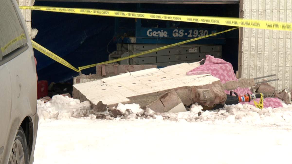 OHS says the accident took place at NorCal Construction where workers were dismantling a wall when it collapsed.