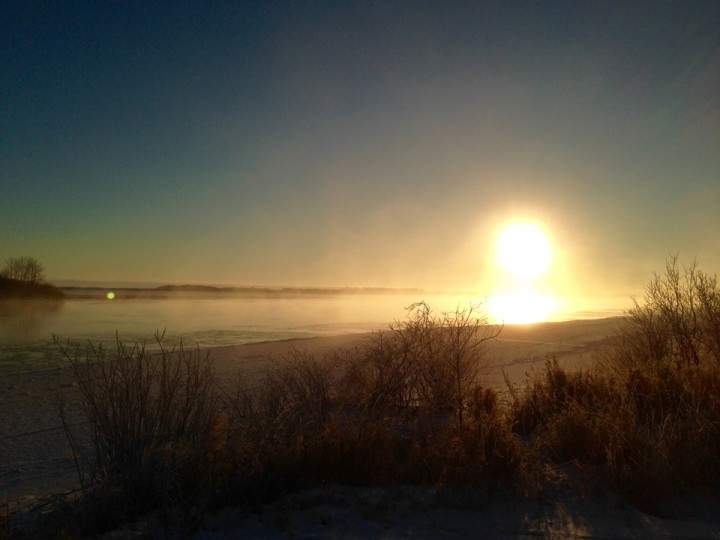 Dec. 5: This Your Saskatchewan photo was taken by Garett Maurice of the Churchill River at Patuanak.