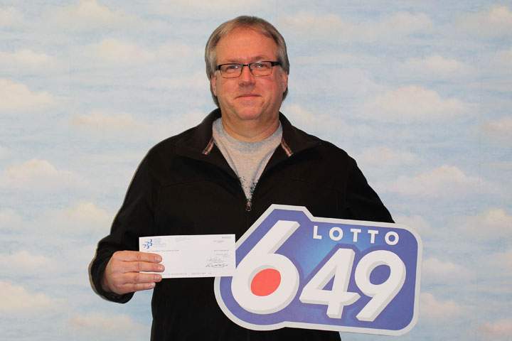 Ken Frank , a million-dollar Lotto 6-49 winner from Saskatchewan, waited two months to claim his prize so as not to upstage an important family event.