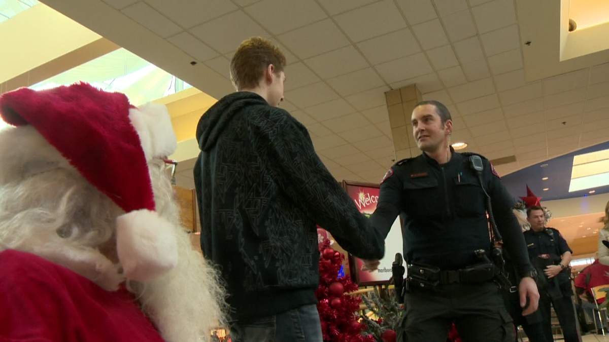 Ninth annual CopShop kicks-off at Marlborough Mall.