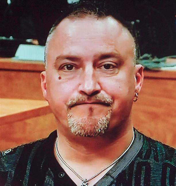FTQ-C union organizer Bernard "Rambo" Gauthier is seen in the video feed from the Charbonneau inquiry looking into corruption in the Quebec construction industry Wednesday, February 26, 2014 in Montreal.