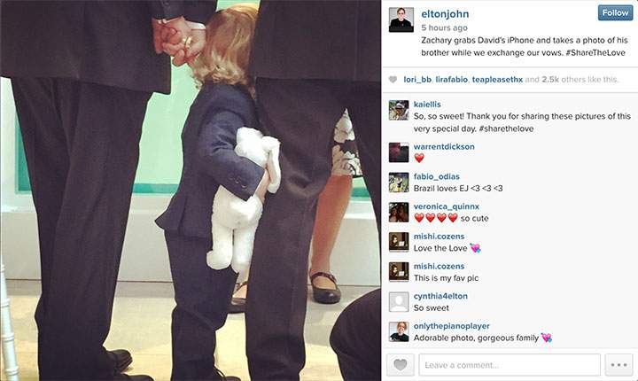 See the photos! Elton John marries Canadian partner David Furnish - image