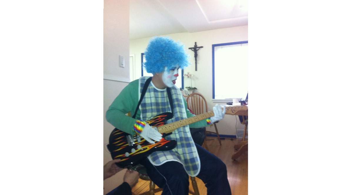 21-year-old Wilson Liu has become a certified clown, despite suffering from Batten disease.