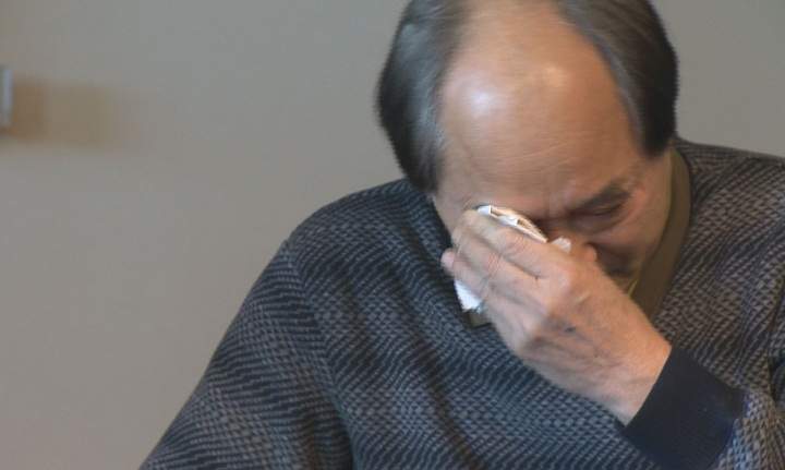Nearly a week after Luka Magnotta was convicted of murdering his son, the father of Jun Lin held an emotional press conference on December 29, 2014.