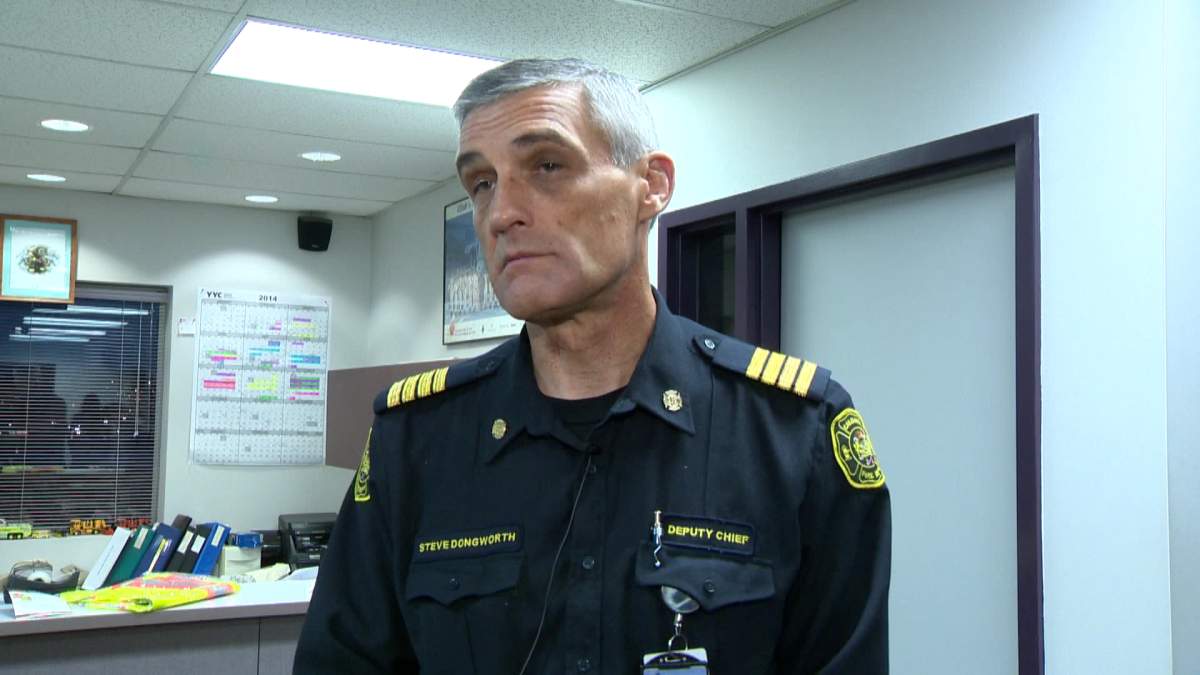 A file photo of Calgary Fire Chief Steve Dongworth.