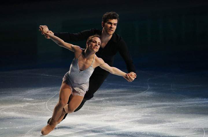 Eric Radford with Meaghan Duhamel, pictured in March 2014.