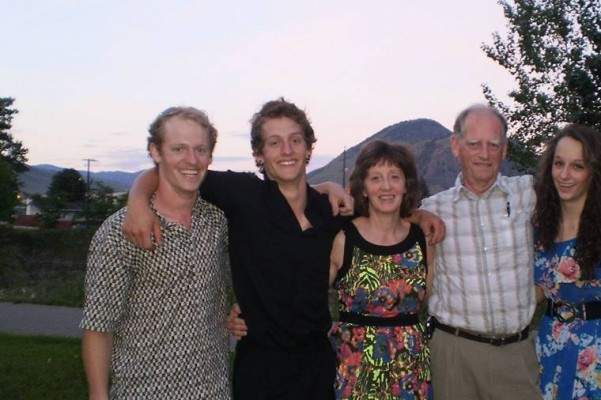 Evan Mutrie is second from left in this family photo. He is now paralyzed from the neck down due to the Enterovirus D68 virus.