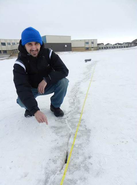 Could this be the source of the Calgary frost quake hundreds of people heard on March 4, 2014.