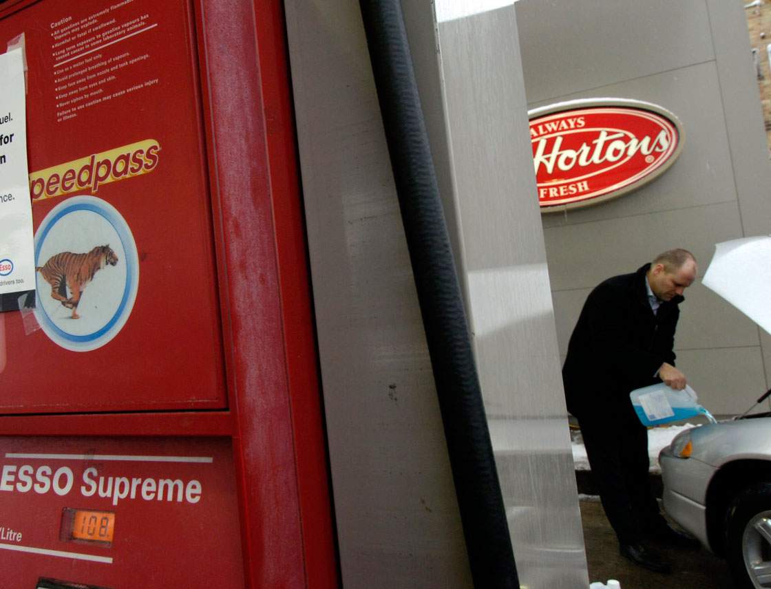 Canadians spend well over $60 billion annually. Falling pump prices is freeing up cash that can be spent elsewhere.
