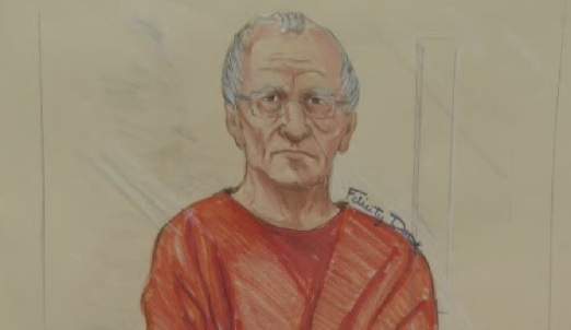 Court sketch: Garry Handlen