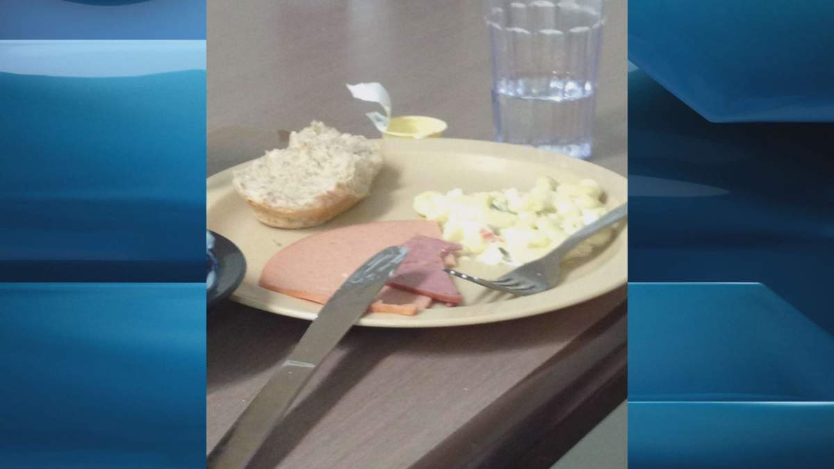 The daughter of a resident at a local care home has gone public with concerns regarding what her 83-year-old father was fed for Christmas supper.
