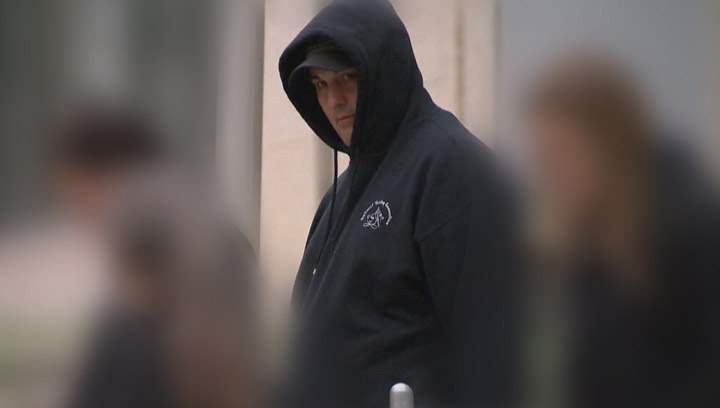 Jeremiah Bosse, the husband of Daleen Bosse, seen leaving court on May 6, 2014 after testifying at the Douglas Hales murder trial.