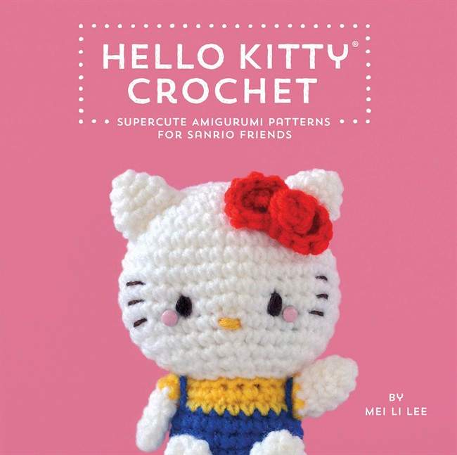 This photo provided by Quirk Books shows the book cover of "Hello Kitty Crochet: Supercute Amigurumi Patterns for Sanrio Friends," by Mei Li Lee.