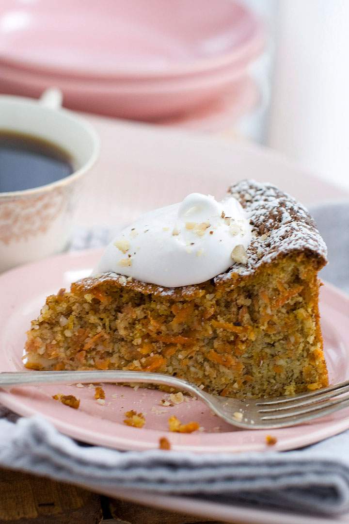 This Feb. 28, 2011 photo shows a Passover carrot torte in Concord, N.H.