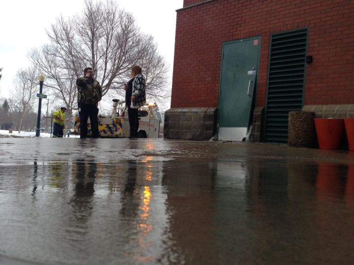 Telus field flood